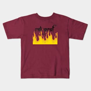 fiery motivation Kids T-Shirt